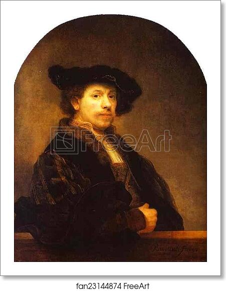 Free art print of Self-Portrait by Rembrandt Harmenszoon Van Rijn Free art print of Self-Portrait by Rembrandt Harmenszoon Van Rijn
