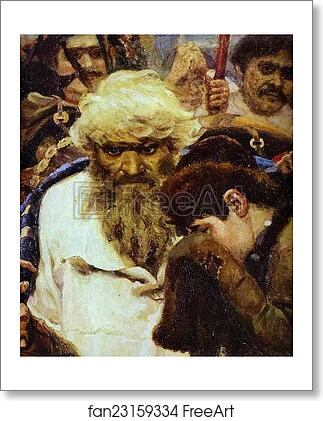 Free art print of Morning of the Strelets' Execution. Detail by Vasily Surikov