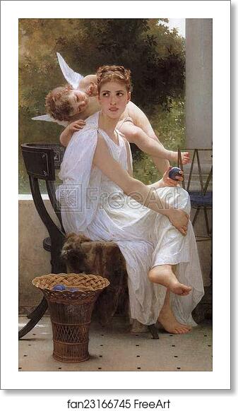 Free art print of Work Interrupted by William-Adolphe Bouguereau Free art print of Work Interrupted by William-Adolphe Bouguereau