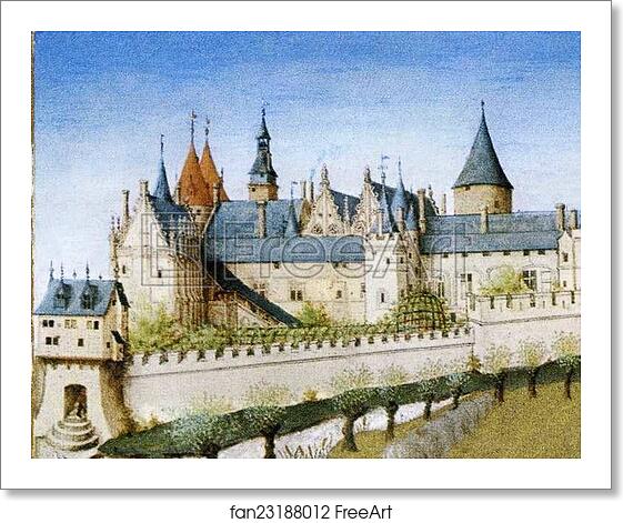 Free art print of Les tr�s riches heures du Duc de Berry. June. Palais de la Cite and Sainte-Chapelle in Paris. Detail by Limbourg Brothers Free art print of Les tr�s riches heures du Duc de Berry. June. Palais de la Cite and Sainte-Chapelle in Paris. Detail by Limbourg Brothers