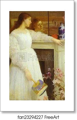 Free art print of Symphony in White No 2: The Little White Girl by James Abbott Mcneill Whistler