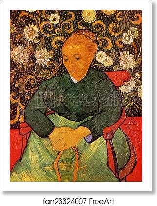 Free art print of Lullaby (Portrait of Madame Roulin) by Vincent Van Gogh