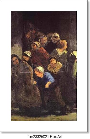 Free art print of Leaving School by Honoré Daumier Free art print of Leaving School by Honoré Daumier