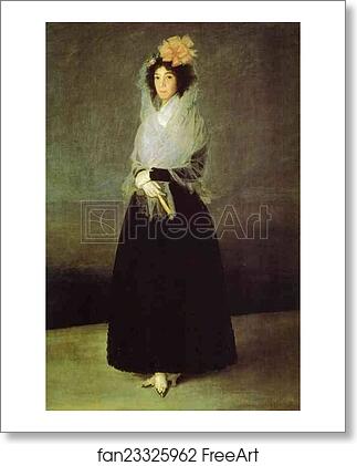 Free art print of The Countess of Carpio, Marquesa de la Solana by Francisco De Goya Y Lucientes