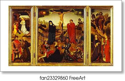 Free art print of Sforza Triptych by Rogier Van Der Weyden