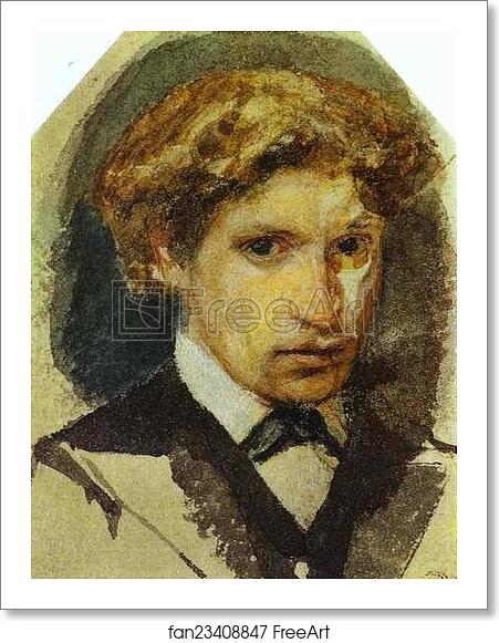 Free art print of Self-Portrait by Mikhail Vrubel Free art print of Self-Portrait by Mikhail Vrubel