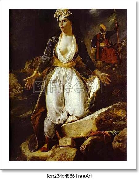 Free art print of Greece on the Ruins of Missolonghi by Eugène Delacroix Free art print of Greece on the Ruins of Missolonghi by Eugène Delacroix