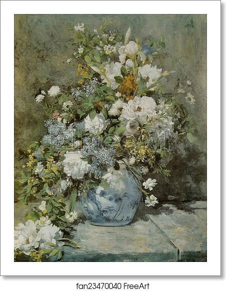 Free art print of Spring Bouquet by Pierre-Auguste Renoir Free art print of Spring Bouquet by Pierre-Auguste Renoir
