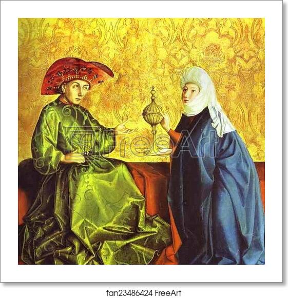 Free art print of The Queen of Sheba before Solomon by Konrad Witz Free art print of The Queen of Sheba before Solomon by Konrad Witz