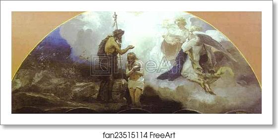 Free art print of Baptism of Christ by Henryk Hector Siemiradzki Free art print of Baptism of Christ by Henryk Hector Siemiradzki