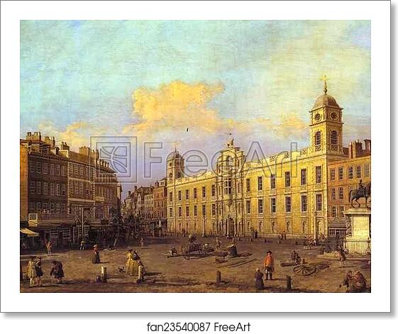 Free art print of London: Northumberland House by Giovanni Antonio Canale, Called Canaletto