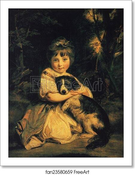 Free art print of Miss Bowles by Sir Joshua Reynolds Free art print of Miss Bowles by Sir Joshua Reynolds