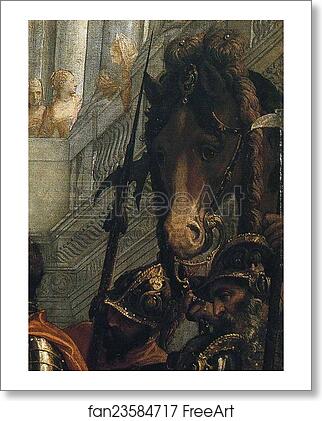 Free art print of The Family of Darius Before Alexander the Great. Detail by Paolo Veronese