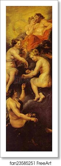Free art print of The Destiny of Marie de' Medici by Peter Paul Rubens Free art print of The Destiny of Marie de' Medici by Peter Paul Rubens