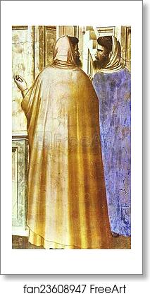 Free art print of Presentation at the Temple. Detail by Giotto