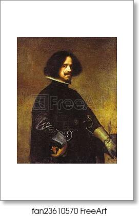 Free art print of Self-Portrait by Diego Velázquez