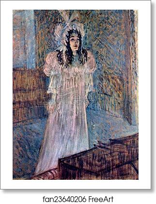 Free art print of Miss May Belfort by Henri De Toulouse-Lautrec