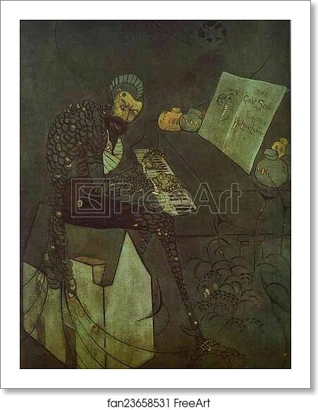 Free art print of The Gold Scab by James Abbott Mcneill Whistler Free art print of The Gold Scab by James Abbott Mcneill Whistler