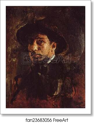 Free art print of Self-Portrait by Valentin Serov