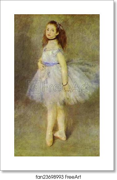 Free art print of The Dancer by Pierre-Auguste Renoir Free art print of The Dancer by Pierre-Auguste Renoir