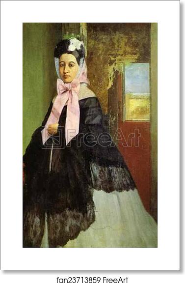 Free art print of Portrait of Marguerite de Gas, the Artist's Sister by Edgar Degas Free art print of Portrait of Marguerite de Gas, the Artist's Sister by Edgar Degas