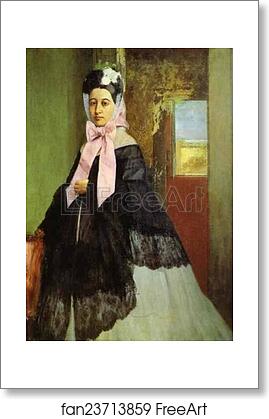 Free art print of Portrait of Marguerite de Gas, the Artist's Sister by Edgar Degas Free art print of Portrait of Marguerite de Gas, the Artist's Sister by Edgar Degas
