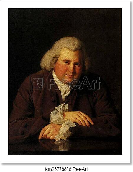Free art print of Erasmus Darwin by Joseph Wright Of Derby Free art print of Erasmus Darwin by Joseph Wright Of Derby