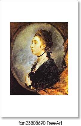 Free art print of The Artist's Daughter Margaret by Thomas Gainsborough
