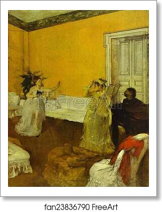 Free art print of The Song Rehearsal by Edgar Degas Free art print of The Song Rehearsal by Edgar Degas