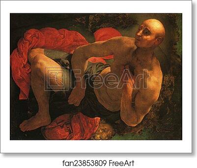 Free art print of The Penitence of St. Jerome by Jacopo Carrucci, Known As Pontormo