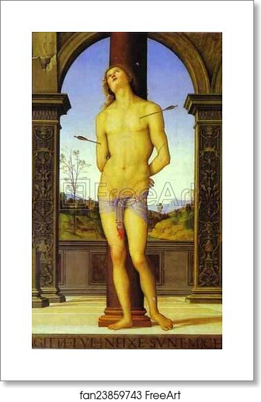 Free art print of St. Sebastian by Pietro Perugino Free art print of St. Sebastian by Pietro Perugino