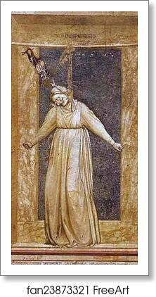 Free art print of Despair by Giotto