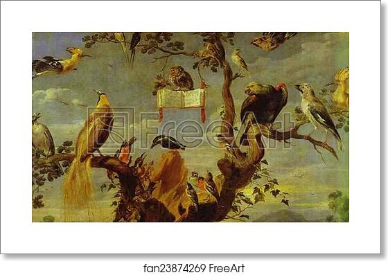Free art print of Concert of Birds by Frans Snyders Free art print of Concert of Birds by Frans Snyders