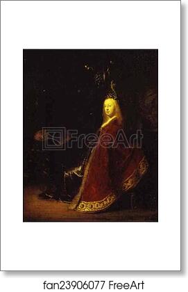 Free art print of Minerva by Rembrandt Harmenszoon Van Rijn