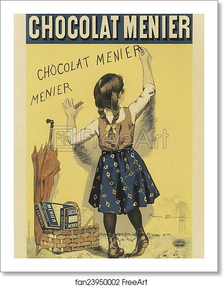 Free art print of Chocolat Menier by Firmin Bouisset Free art print of Chocolat Menier by Firmin Bouisset