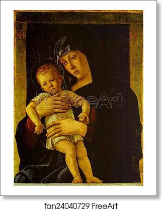 Free art print of Greek Madonna by Giovanni Bellini