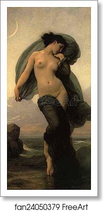 Free art print of Evening Mood by William-Adolphe Bouguereau