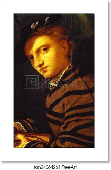 Free art print of Portrait of a Young Man with a Book by Lorenzo Lotto Free art print of Portrait of a Young Man with a Book by Lorenzo Lotto