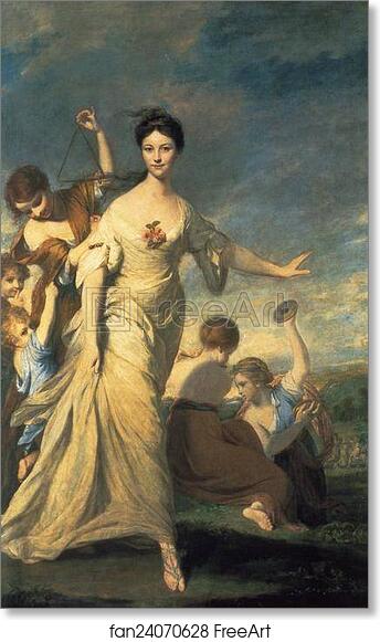 Free art print of Mrs John Hale by Sir Joshua Reynolds