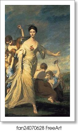 Free art print of Mrs John Hale by Sir Joshua Reynolds