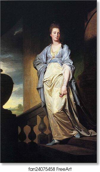 Free art print of Mrs Henry Verelst by George Romney