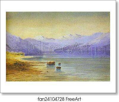 Free art print of Mountain Lake, Switzerland by Alexey Savrasov Free art print of Mountain Lake, Switzerland by Alexey Savrasov