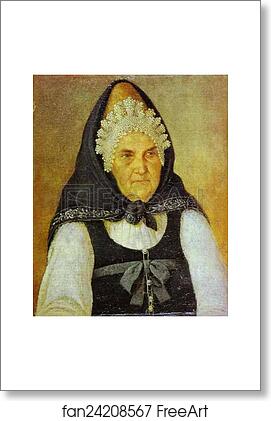 Free art print of Portrait of a Merchant's Wife by Alexey Tyranov