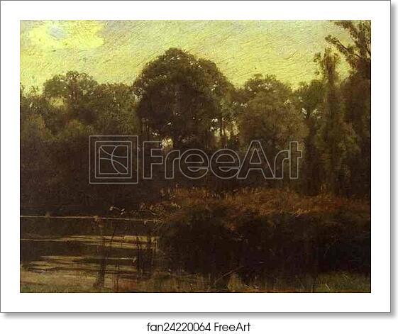 Free art print of Pond by Ivan Kramskoy Free art print of Pond by Ivan Kramskoy
