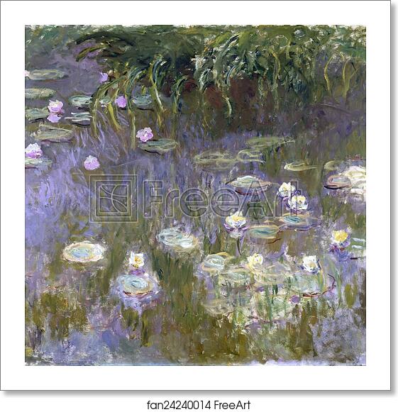 Free art print of Water Lilies by Claude Monet Free art print of Water Lilies by Claude Monet