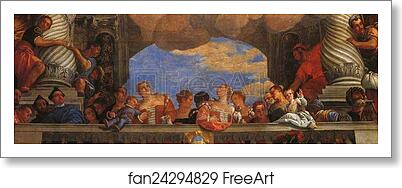 Free art print of Triumph of Venice. Detail by Paolo Veronese
