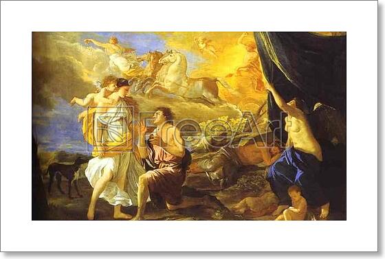 Free art print of Diana and Endymion by Nicolas Poussin | FreeArt ...