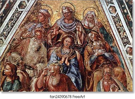 Free art print of Martyrs and Saint Virgins by Luca Signorelli