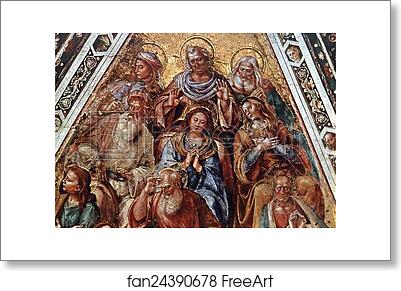 Free art print of Martyrs and Saint Virgins by Luca Signorelli