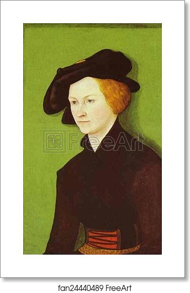 Free art print of Portrait of a Woman by Lucas Cranach The Elder Free art print of Portrait of a Woman by Lucas Cranach The Elder